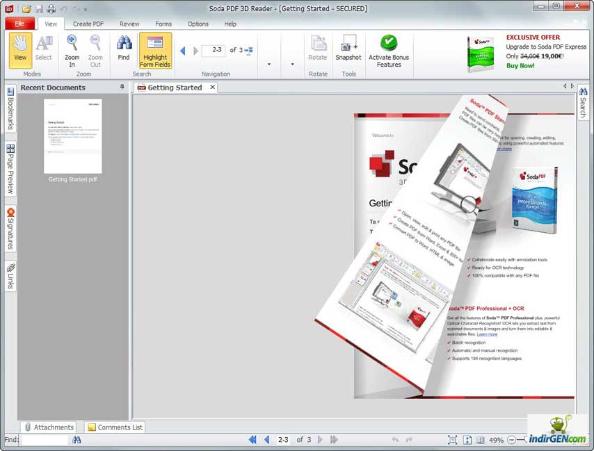 Soda PDF 3D Reader